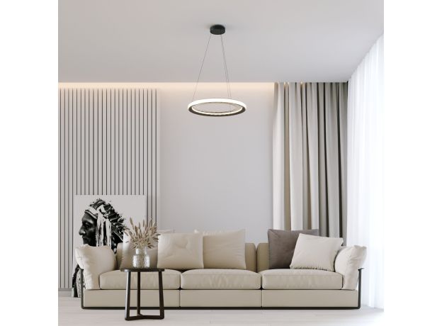 Подвесной светодиодный светильник 40024/1 LED серый