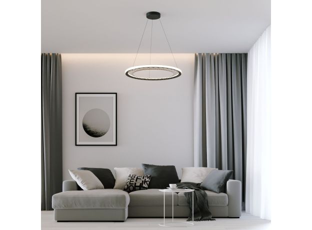 Подвесной светодиодный светильник 40025/1 LED серый