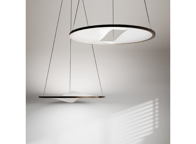 Подвесной светодиодный светильник 40026/1 LED серый