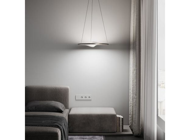 Подвесной светодиодный светильник 40027/1 LED серый