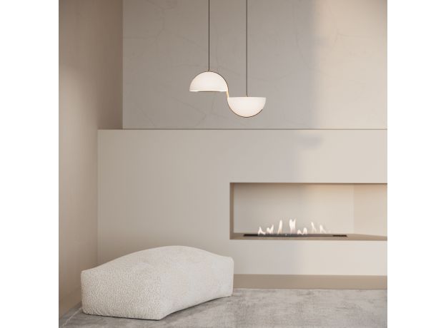 Подвесной светодиодный светильник 50083/2 LED золото