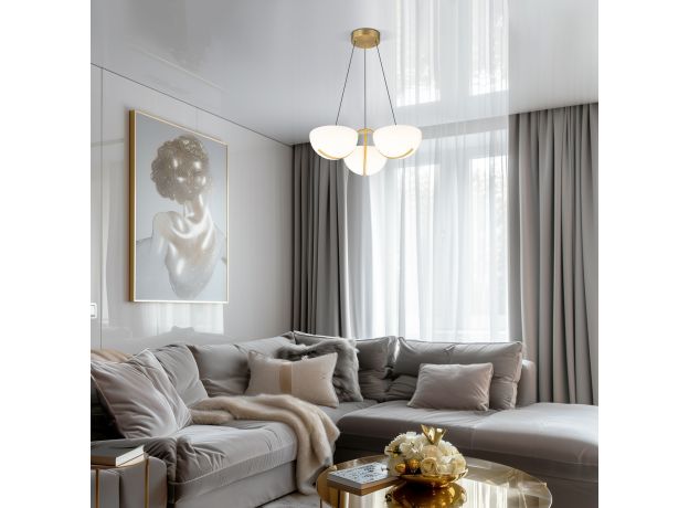 Подвесной светодиодный светильник 50083/3 LED золото