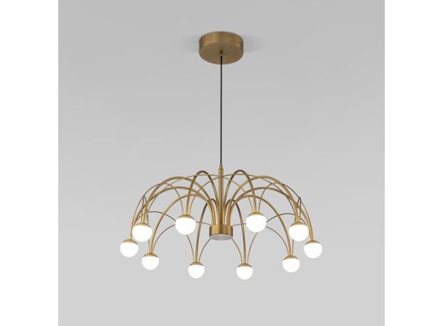 Подвесной светодиодный светильник 90030/10 LED золото