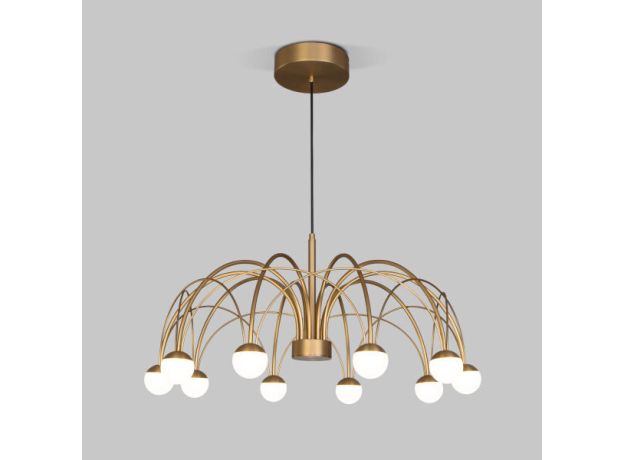 Подвесной светодиодный светильник 90030/10 LED золото