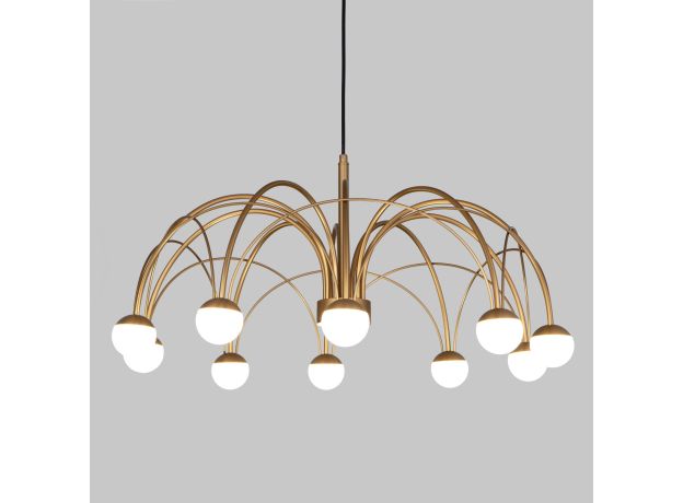 Подвесной светодиодный светильник 90030/10 LED золото