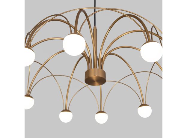 Подвесной светодиодный светильник 90030/10 LED золото