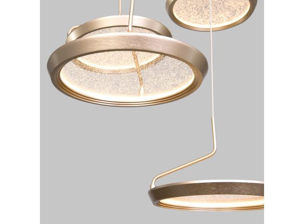 Подвесной светодиодный светильник 90034/6 золото