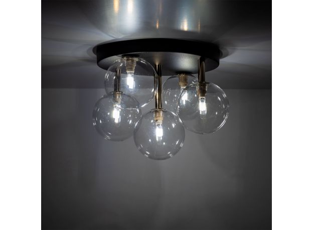 Потолочный светильник со стеклянными плафонами 758 Nilos