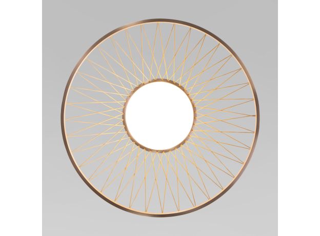 Потолочный светодиодный светильник 40019/1 LED коричневый