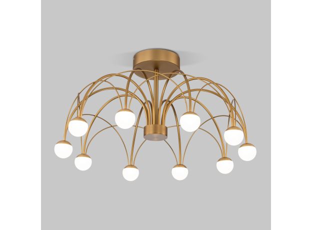 Потолочный светодиодный светильник 90031/10 LED золото