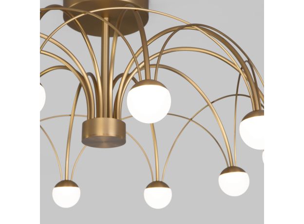 Потолочный светодиодный светильник 90031/10 LED золото