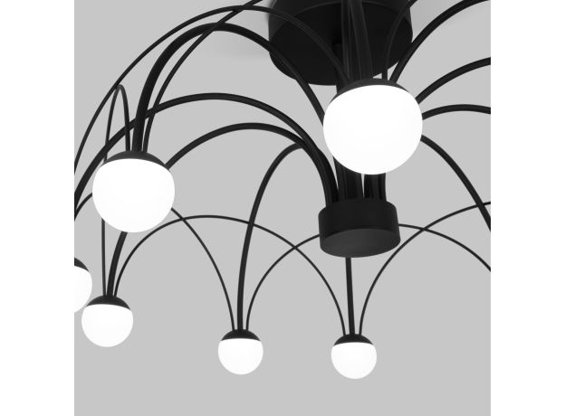 Потолочный светодиодный светильник Ragno 90035/10  LED черный