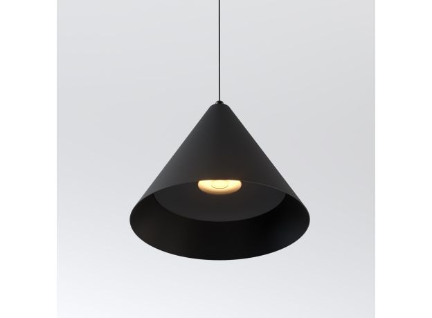 Светильник подвесной светодиодный Conus 16W 3000K черный 50316 LED