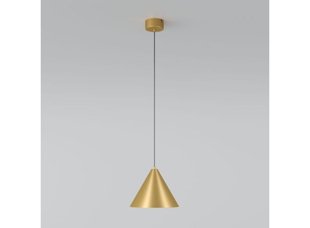 Светильник подвесной светодиодный Conus 16W 4000K золотой 50316 LED