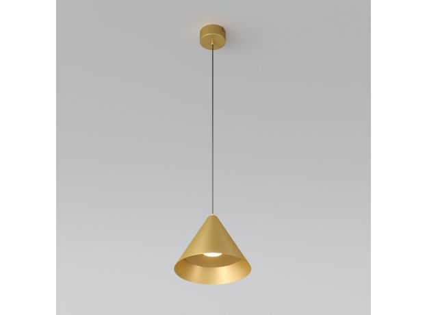 Светильник подвесной светодиодный Conus 16W 4000K золотой 50316 LED