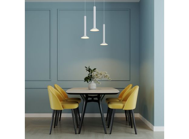 Светильник подвесной светодиодный Fest 7W 3000K белый 50315 LED