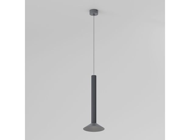 Светильник подвесной светодиодный Fest 7W 3000K графит 50315 LED