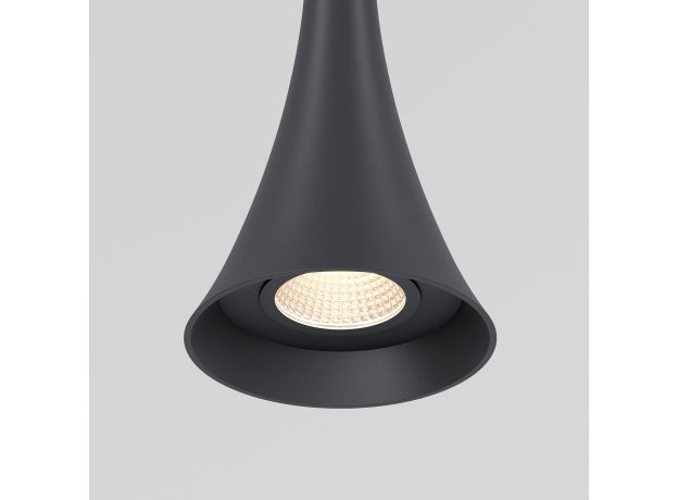 Светильник подвесной светодиодный Hall 5W 3000K черный 50314 LED