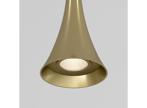 Светильник подвесной светодиодный 5W 3000K латунь 50314 LED