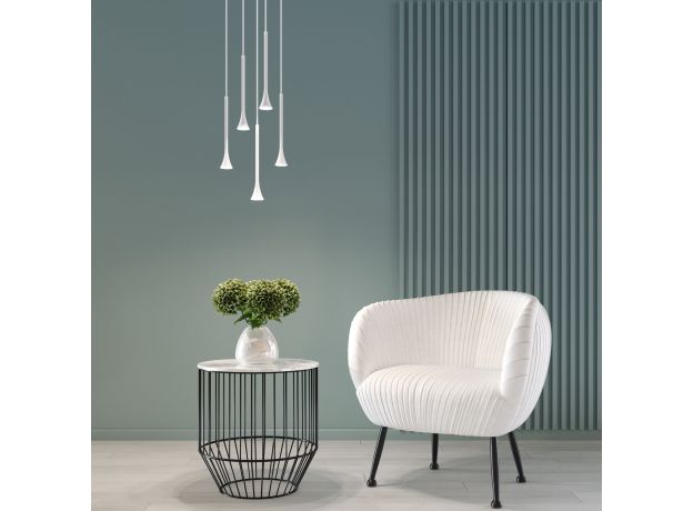 Светильник подвесной светодиодный Hall 5W 4000K белый 50314 LED