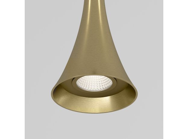 Светильник подвесной светодиодный Hall 5W 4000K латунь 50314 LED