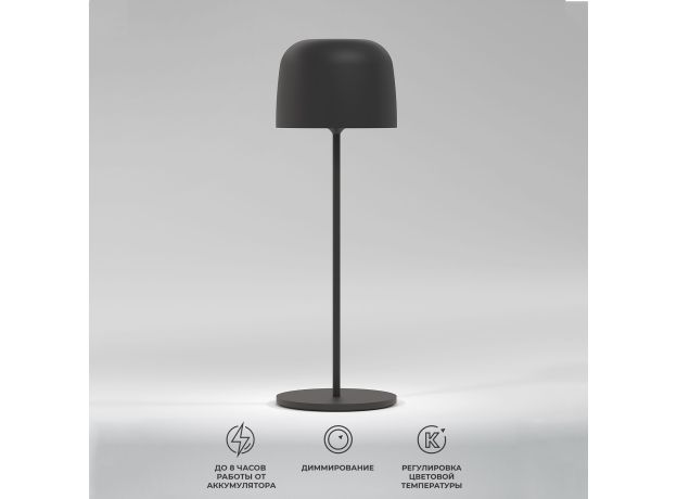 Светильник светодиодный настольный Bitty черный TL70260
