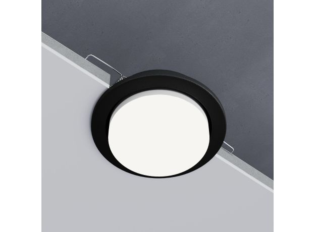 Светильник встраиваемый Circu GX53 черный 1035 GX53 WH