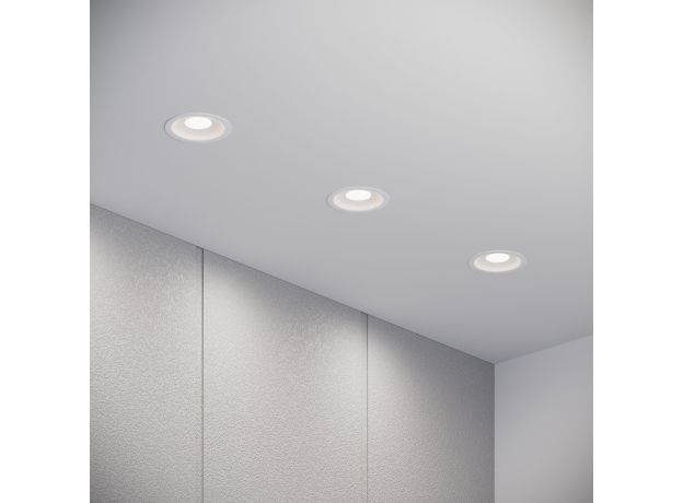 Светильник встраиваемый светодиодный Combi 15W 4000K белый 25068/LED