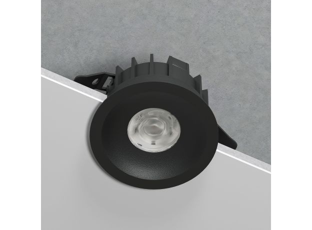 Светильник встраиваемый светодиодный Combi 15W 4000K черный 25068/LED