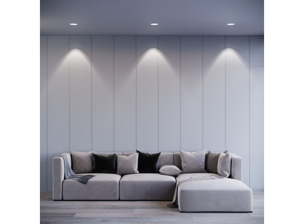 Светильник встраиваемый светодиодный Combi 20W 4000K белый 25069/LED