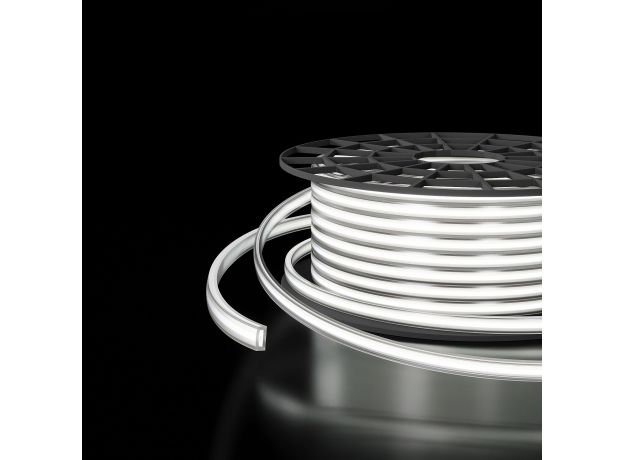 Светодиодная лента 220V 9,3W 288Led COB IP65 6500 холодный белый, 50 м Лента светодиодная 220V 9,3W 288Led COB IP65 6500 холодный белый, 50 м