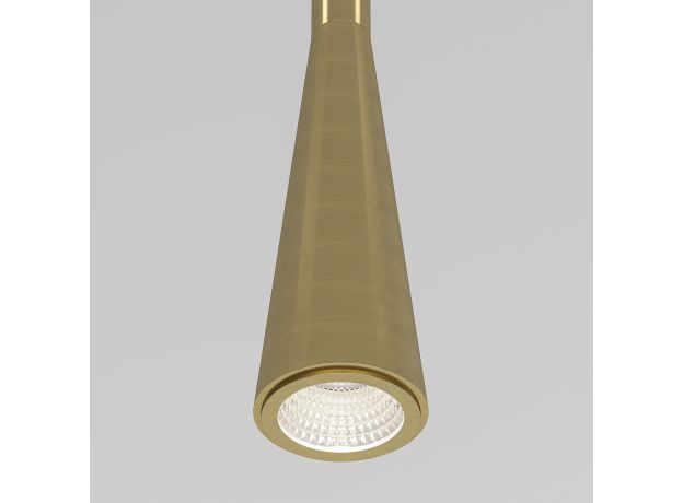 Светильник подвесной светодиодный Vist 7W 4000K латунь 50312 LED