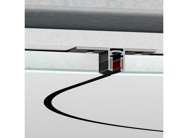 Mini Magnetic Шинопровод под ГКЛ 12,5 мм черный Ø600 85219/00