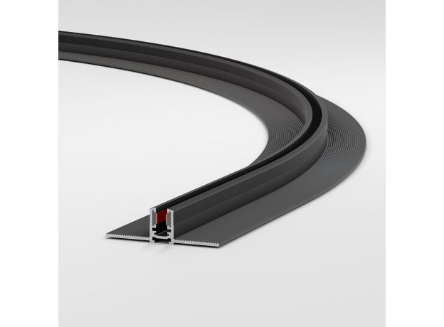 Mini Magnetic Шинопровод под ГКЛ 12,5мм черный Ø900 85220/00