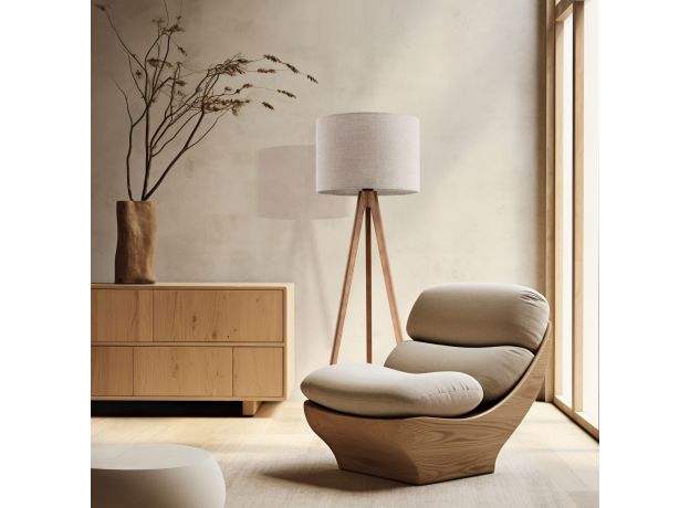 Напольный светильник с тканевым абажуром 16018 Grand