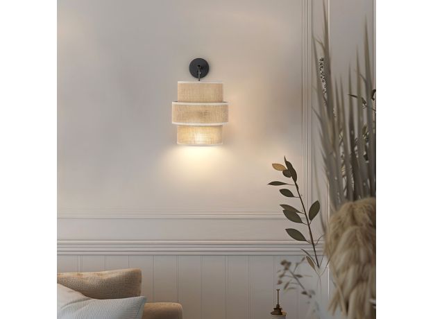 Настенный светильник с тканевым абажуром 5400 Calisto