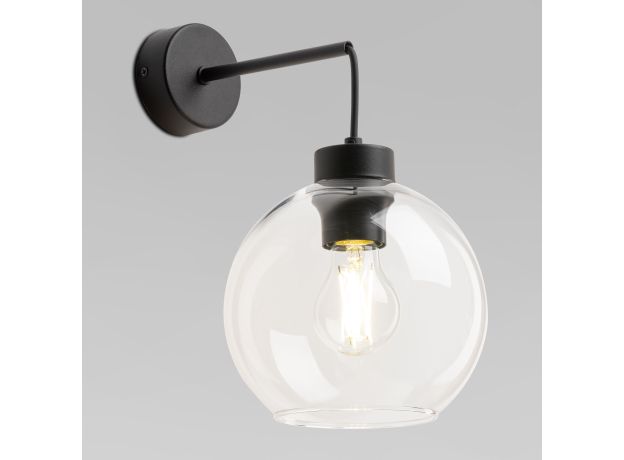 Настенный светильник со стеклянным плафоном 10245 Cubus