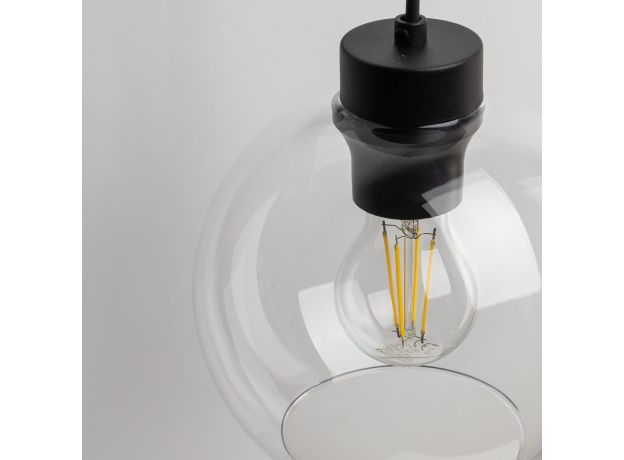 Настенный светильник со стеклянным плафоном 10245 Cubus