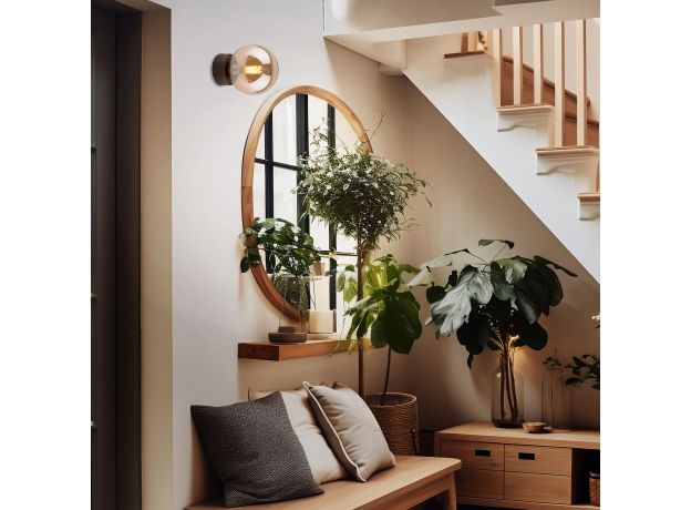 Настенный светильник со стеклянным плафоном 10256 Estera