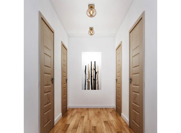 Настенный светильник со стеклянным плафоном 10257 Estera