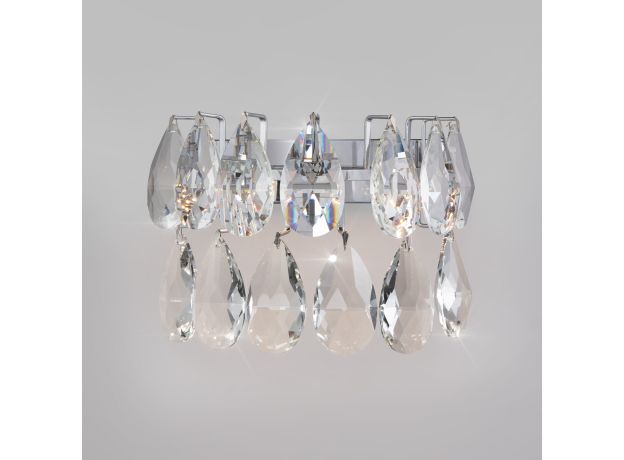 Настенный светодиодный светильник с хрусталем 437/1 Strotskis