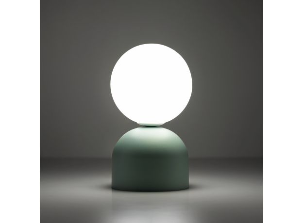 Настольный светильник со стеклянным плафоном 16039 Miki