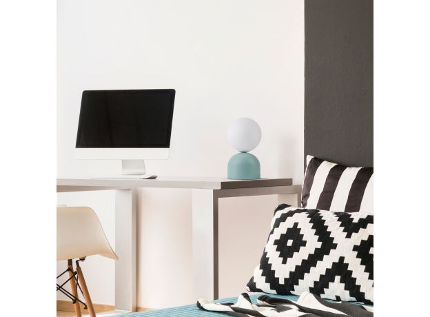 Настольный светильник со стеклянным плафоном 16039 Miki