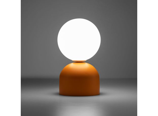 Настольный светильник со стеклянным плафоном 16041 Miki