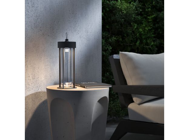 Переносной уличный светильник светодиодный Ritz черный 35183/S черный