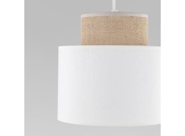Подвесной светильник с тканевым рассеивателем 10078 Duo