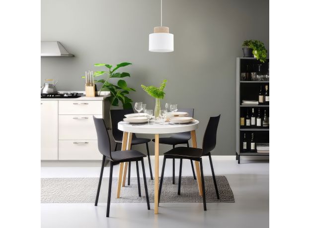 Подвесной светильник с тканевым рассеивателем 10078 Duo