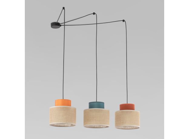 Подвесной светильник с тканевым рассеивателем 3140 Duo