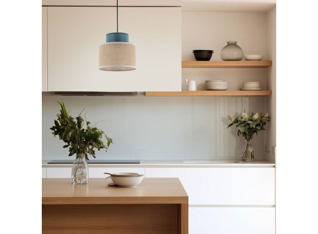 Подвесной светильник с тканевым рассеивателем 3257 Duo