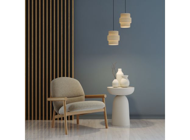 Подвесной светильник с тканевым рассеивателем 5401 Calisto